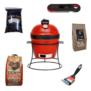 Kamado Joe ® - Joe Jr. + Gratis Starterspakket t.w.v. 89 euro