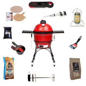 Kamado Joe ® - Classic I + Gratis Starterspakket t.w.v. 206 euro