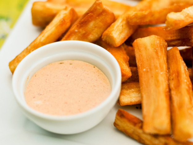 Geroosterde chili mayonaise