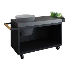 OFYR Kamado Table Black 135 PRO Beton Bastard