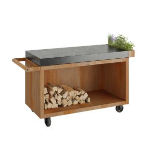 OFYR Mise en Place Table Corten 135 PRO Donker Grijs Keramiek