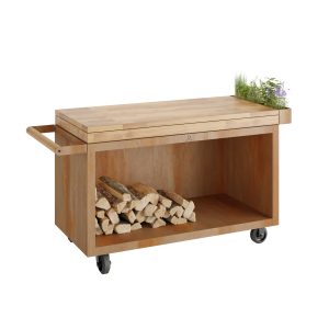 OFYR Mise en Place Table Corten 135 PRO Teak Hout