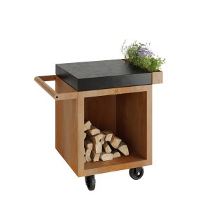 OFYR Mise en Place Table Corten 65 PRO Donker Grijs Keramiek