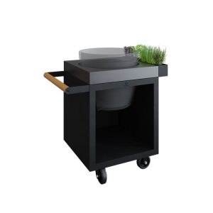 OFYR Kamado Table Black 65 PRO Beton BGE