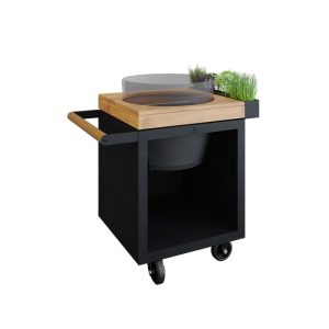 OFYR Kamado Table Black 65 PRO Beton BGE
