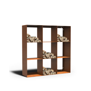 FORNO LOGG Corten Quad Large