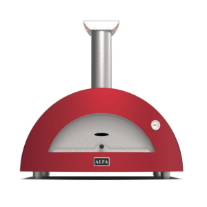 Alfa Forni Moderno 3 Pizze - Rood - Hout